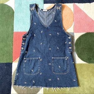 JL NY overall denim dress